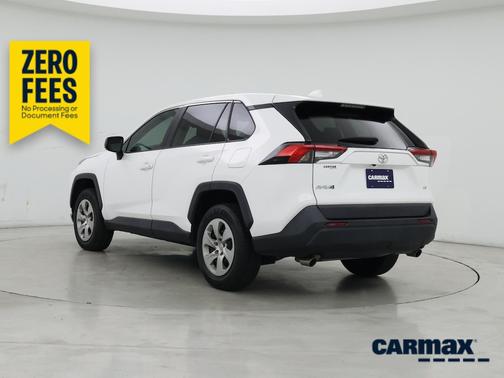 White 2022 Toyota RAV4 LE