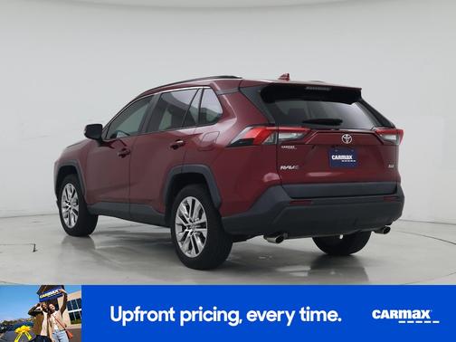 Red 2021 Toyota RAV4 XLE Premium