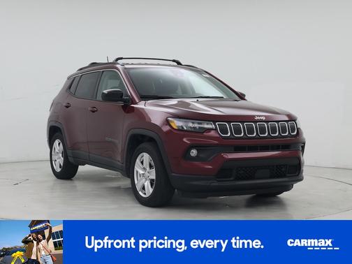 Burgundy 2022 Jeep Compass Latitude