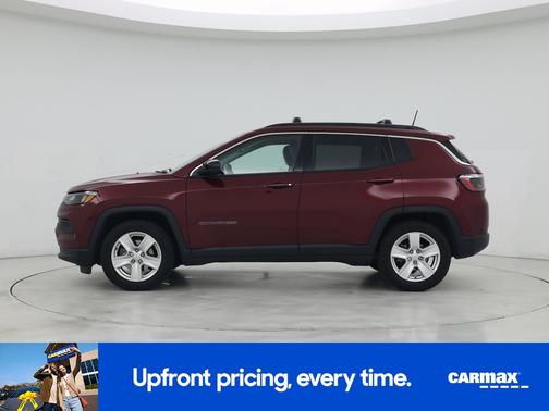 Burgundy 2022 Jeep Compass Latitude