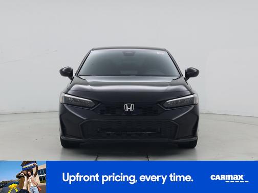 Black 2025 Honda Civic Sport