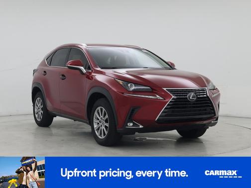 Red 2020 Lexus NX 300