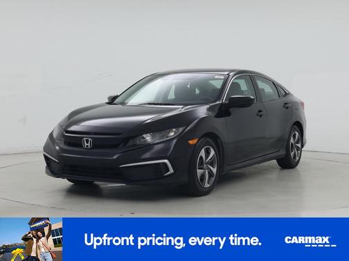 Black 2021 Honda Civic LX