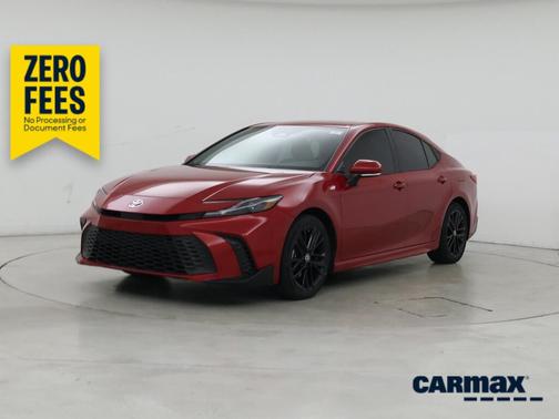 Red 2025 Toyota Camry SE