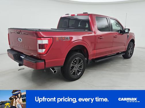 Red 2022 Ford F-150 Lariat
