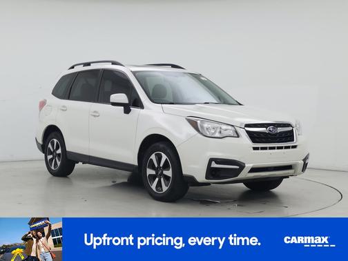 White 2018 Subaru Forester 2.5I Premium