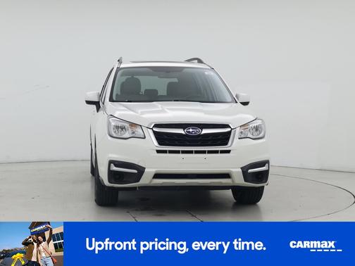 White 2018 Subaru Forester 2.5I Premium