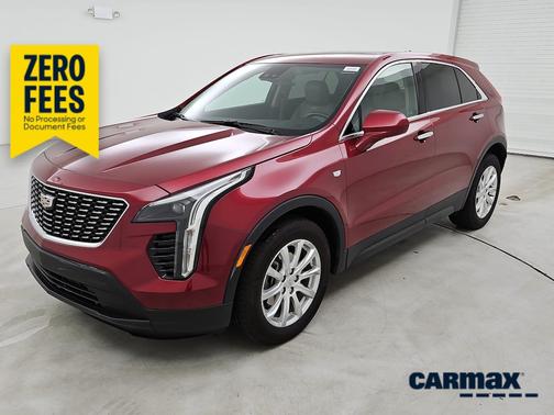 Red 2020 Cadillac XT4 Luxury