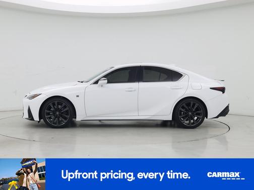 White 2025 Lexus IS 350 F-SPORT Design