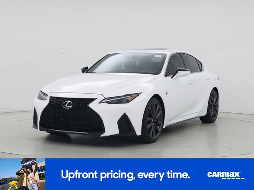 White 2025 Lexus IS 350 F-SPORT Design