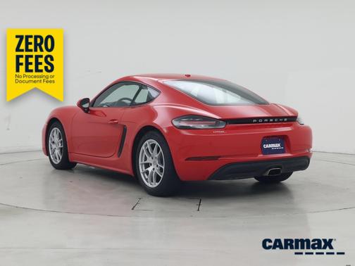 Red 2022 Porsche 718 Cayman