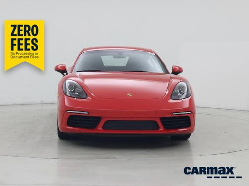 Red 2022 Porsche 718 Cayman