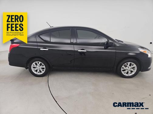 Black 2019 Nissan Versa SV