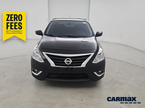 Black 2019 Nissan Versa SV