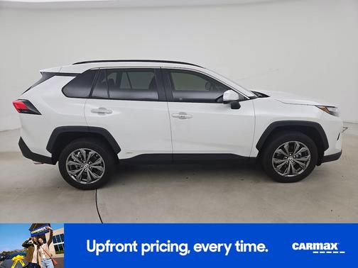 White 2025 Toyota RAV4 Hybrid Limited