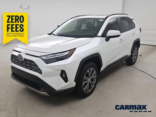 White 2025 Toyota RAV4 Hybrid Limited