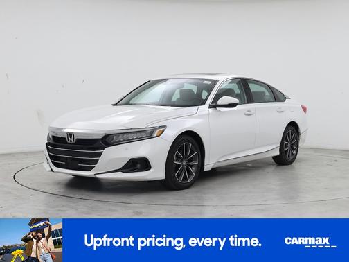 White 2022 Honda Accord EX-L