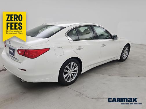 White 2017 INFINITI Q50 Premium