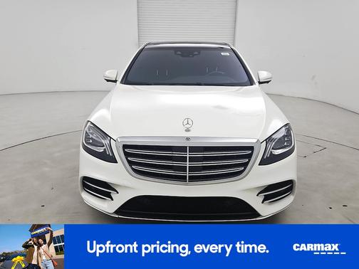 White 2018 Mercedes-Benz S-Class