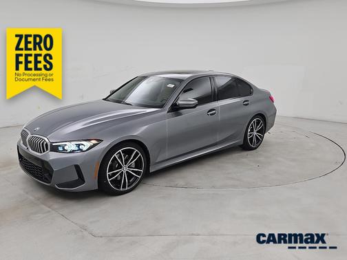 Gray 2023 BMW 330 I