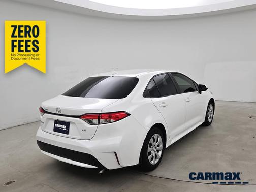 White 2022 Toyota Corolla LE
