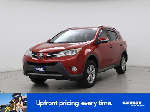 Red 2015 Toyota RAV4 XLE