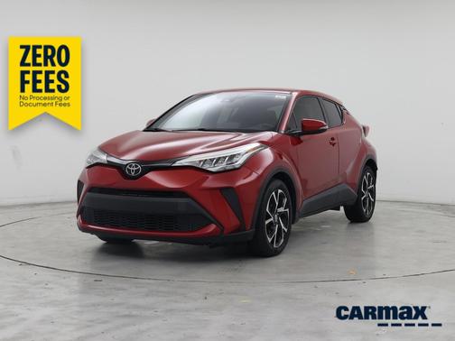 Red 2021 Toyota C-HR XLE