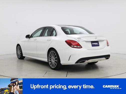 White 2017 Mercedes-Benz C-Class