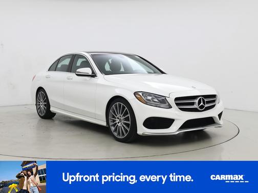 White 2017 Mercedes-Benz C-Class