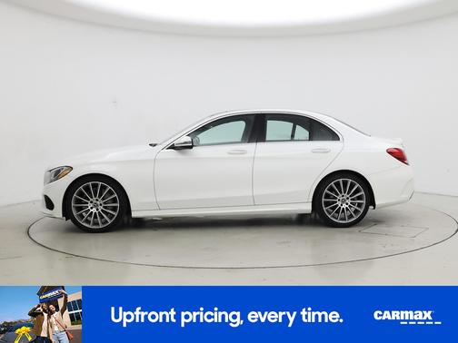 White 2017 Mercedes-Benz C-Class