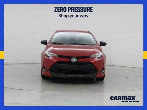 Red 2017 Toyota Corolla LE