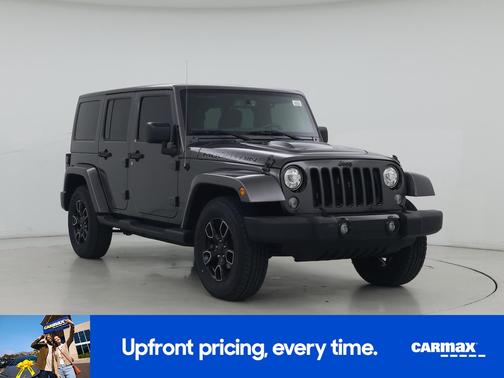 Gray 2017 Jeep Wrangler Unlimited Smoky Mountain