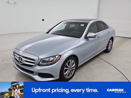Blue 2018 Mercedes-Benz C-Class
