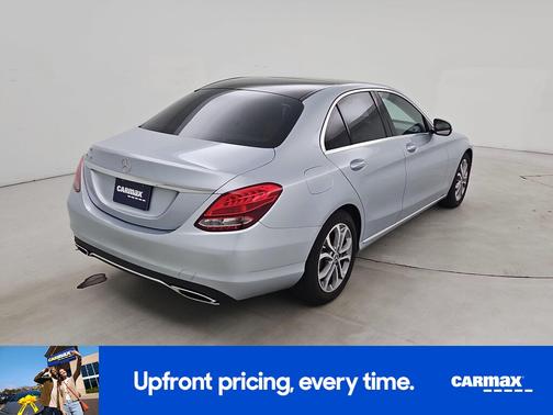 Blue 2018 Mercedes-Benz C-Class