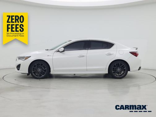 White 2019 Acura ILX Premium A-Spec