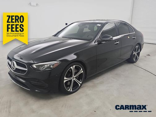 Black 2022 Mercedes-Benz C-Class