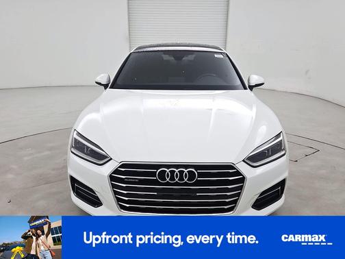 White 2019 Audi A5 Premium