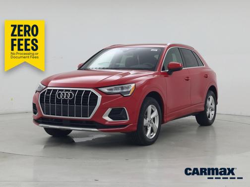 Red 2021 Audi Q3 Premium