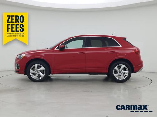 Red 2021 Audi Q3 Premium