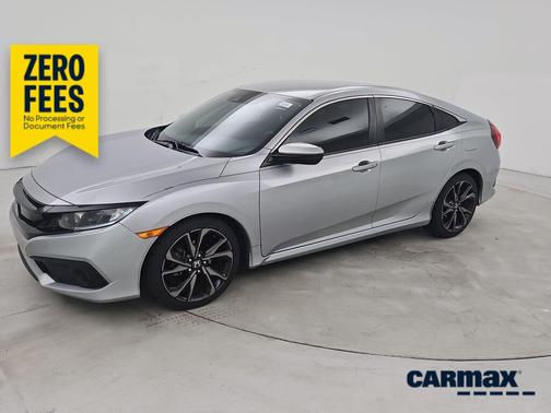 Silver 2019 Honda Civic Sport