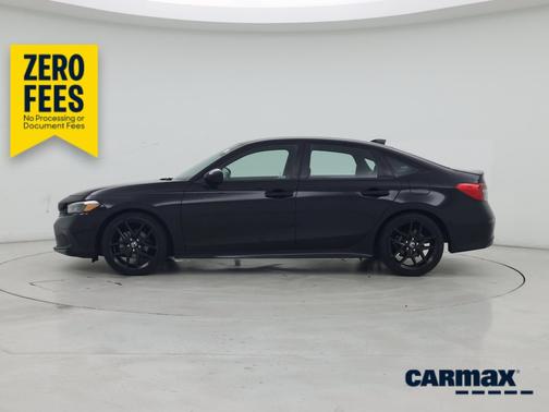Black 2022 Honda Civic Sport