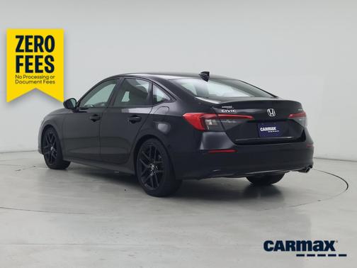 Black 2022 Honda Civic Sport