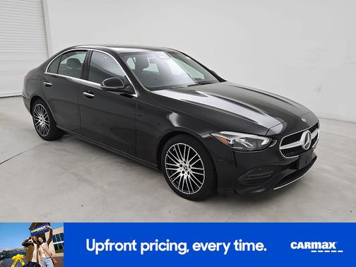 Black 2025 Mercedes-Benz C-Class