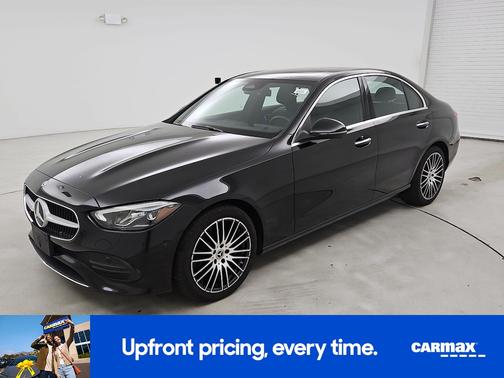 Black 2025 Mercedes-Benz C-Class