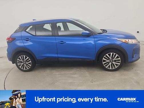 Blue 2021 Nissan Kicks SV