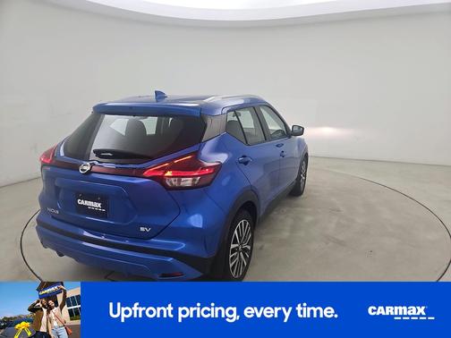 Blue 2021 Nissan Kicks SV