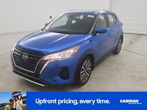 Blue 2021 Nissan Kicks SV