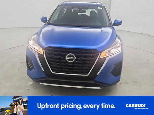 Blue 2021 Nissan Kicks SV