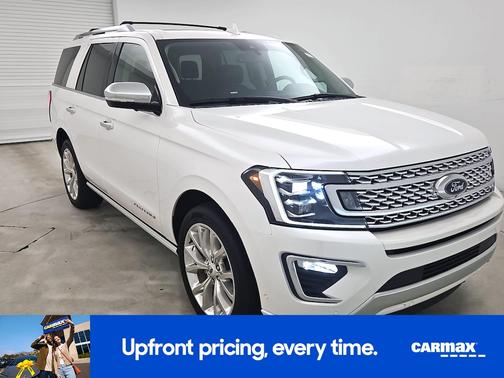 White 2019 Ford Expedition Platinum