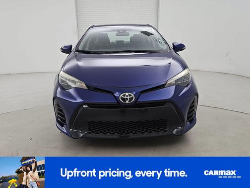 Blue 2017 Toyota Corolla SE